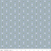 Faraway Kingdom - Royal Stripe - Sky - Yardage