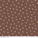 Faraway Kingdom - Mushroom Cheer - Cocoa - Yardage