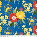Summer's In Town - Main - Blue - Yardage