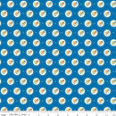 Summer's In Town - Cameo - Blue - Yardage