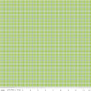 Summer's In Town - Plaid - Green - Yardage