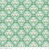 Correspondence - Trellis Damask - Mint - Yardage