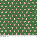 Correspondence - Stitched Flowers - Pickle - Yardage