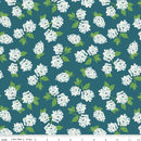Correspondence - Hydrangeas - Colonial Blue - Yardage
