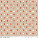 Cotton Nook - Apples - Biscuit - Yardage