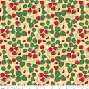 Little Ladybug - Strawberries - Yellow - Yardage