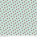 Little Ladybug - Ladybugs - Blue - Yardage