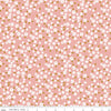Petals & Hazel - Blossoms - Coral - Yardage