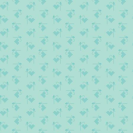 Bee Basics Heart Songbird Yardage