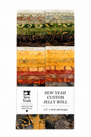 Presale Tonga Ember Full 40 piece Custom Jelly Roll (2.5" Strips)