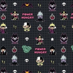Disney Villains Kawaii Power Hungry Yardage