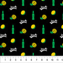 Coca Cola Core - Sprite Bottle - Black - Yardage