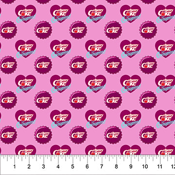 Coca Cola Core - Cherry Coke Cap - Pink - Yardage