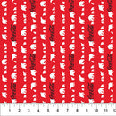 Coca-Cola® Polar Winter - Bear Horizon - Red - Yardage