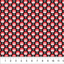 Coca-Cola® Polar Winter - Coke Dot - Black - Yardage