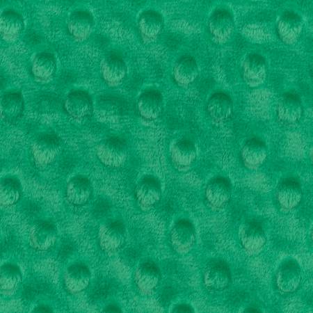 Kelly Green Cuddle Dimple Minky