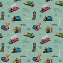 Thomas & Friends™ 80th Anniversary - Main - Green - Yardage