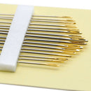 Gold Eye Embroidery Needles No. 3 - 9