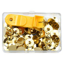 Needlecraft Thumb Tacks with Remover 60 ct