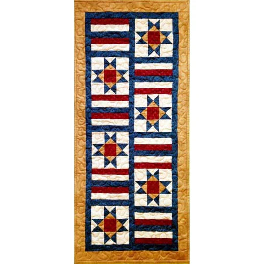 Land of Liberty Table Runner Pattern
