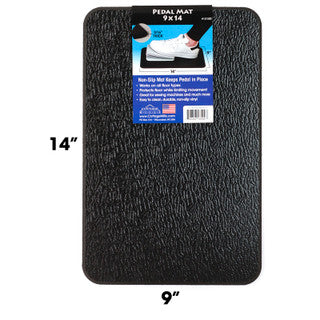 Pedal Mat 9" x 14" Ships Flat