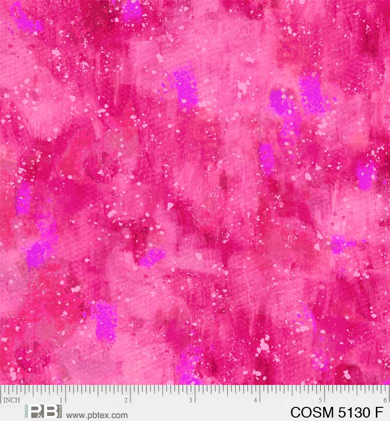 Cosmos Hot Pink Yardage