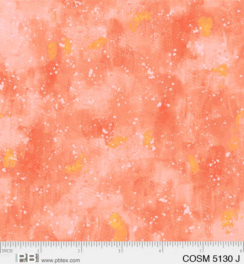 Cosmos Peach Fabric