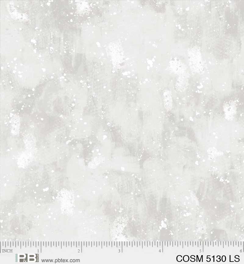 Cosmos Light Silver Fabric