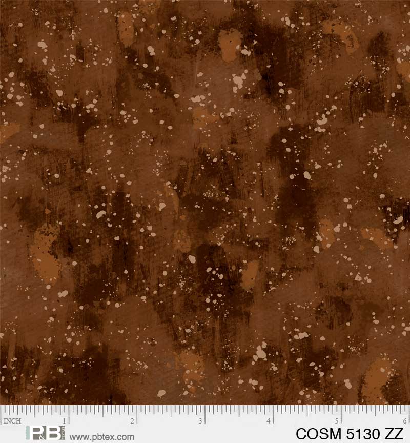 Cosmos Dark Brown Yardage