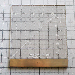 Glow Ruler 6" Square