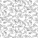 Crimson Royale - Scattered Shapes - Black / White - Yardage