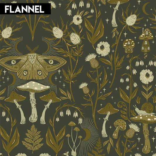 AGF Hidden Land Lunar Flannel Yardage