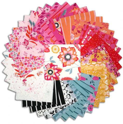 Memories Unfold Andover - Pre-Cut 42 Piece 10"  Squares Layer Cake - 3S MEMORIES X