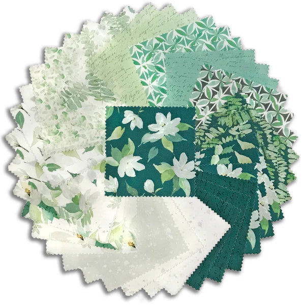 Sweet Magnolia Magnolia 5" Squares Charm Pack