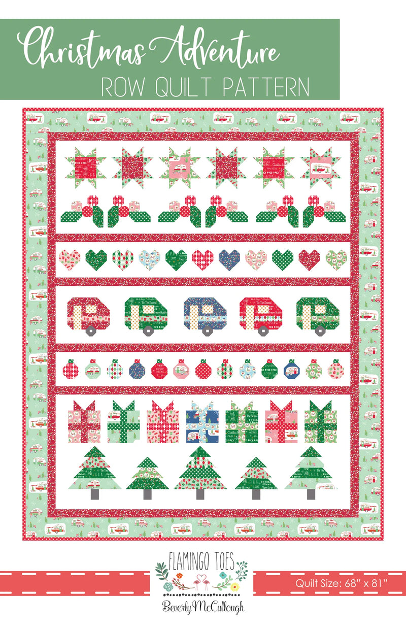 Christmas Adventure 68" x 81" Quilt Pattern