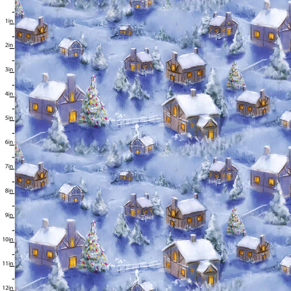 Christmas Eve Journey Christmas Village Yardage