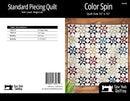 Color Spin Quilt 72" x 72"