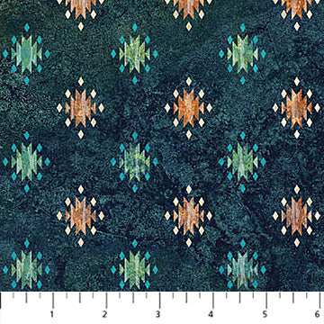 Sedona Spirit Stonehenge Mini Print Navy Multi Fabric