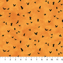 Night Owl - Owl Mini - Orange - Yardage