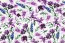 Digital Cuddle Springflower Wisteria Fabric