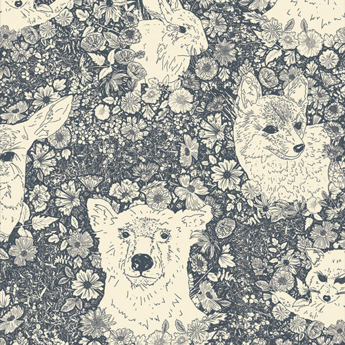 AGF Wandering with Bear Flannel Yardage
