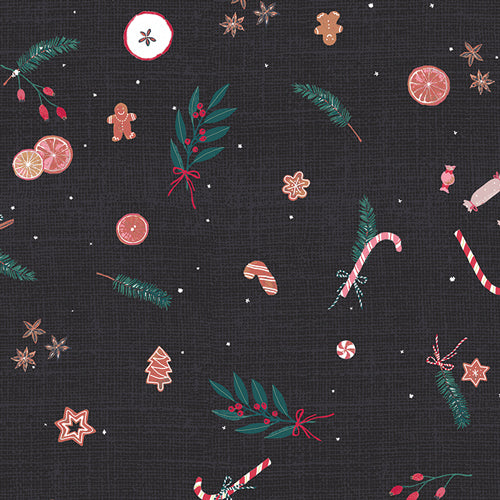 AGF Christmas Potpourri Flannel Yardage