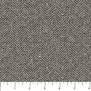 Haberdashery Flannel -Chevron - Northcott - Black - Yardage