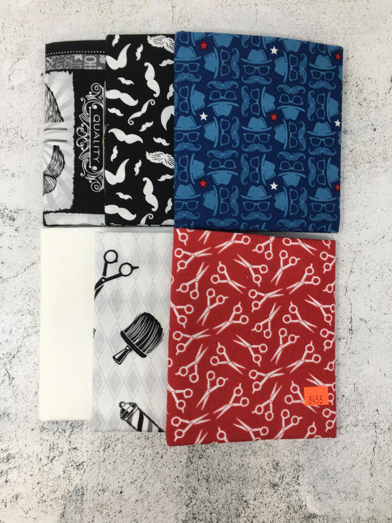 6 Fat Quarter Bundle 8455 - Single Special