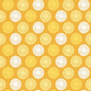 Poolside Purrfection - Sun Stamps - Gold - Yardage