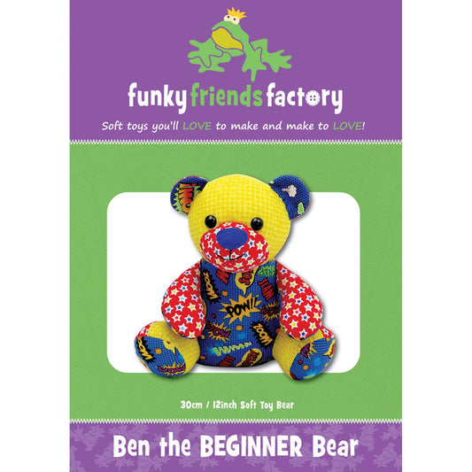 Ben the Beginner Bear Pattern