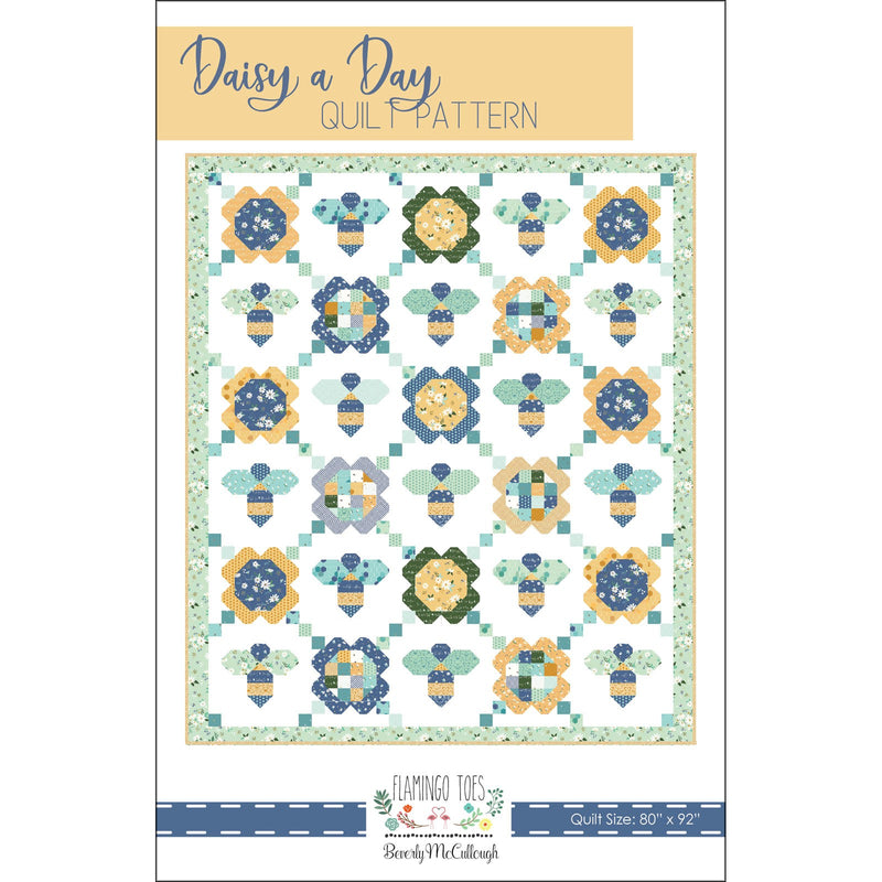 Daisy a Day 79" x 93" Quilt Pattern