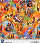 Free Rein - Running Wild Allover - Multi - Yardage
