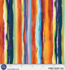Free Rein - Horizon Stripe - Orange/Multi - Yardage