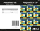 Family Size Potato Chip Quilt 60" x 71"